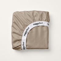HappyBed Spannbettlaken | Anthrazit | Doppeljersey aus Baumwolle