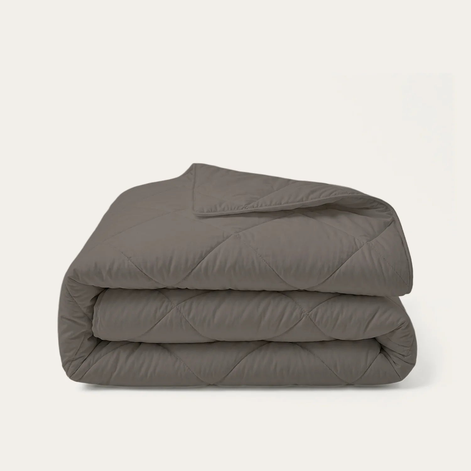 HappyBed Premium Percal dekbed anthracite voor elk seizoen, hypoallergeen en sneldrogend