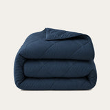 HappyBed Premium Percal dekbed Midnight Navy, hypoallergeen en sneldrogend voor het hele jaar