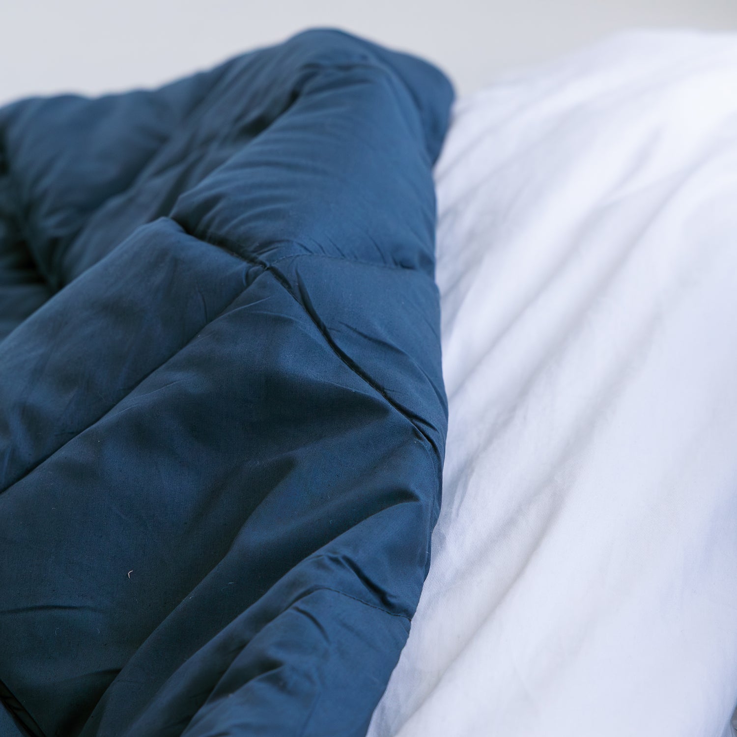 HappyBed Premium Percale Duvet | Midnight Blue | For All Seasons