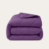 HappyBed Premium Percal dekbed in Wineberry kleur, geschikt voor het hele jaar, hypoallergeen en sneldrogend