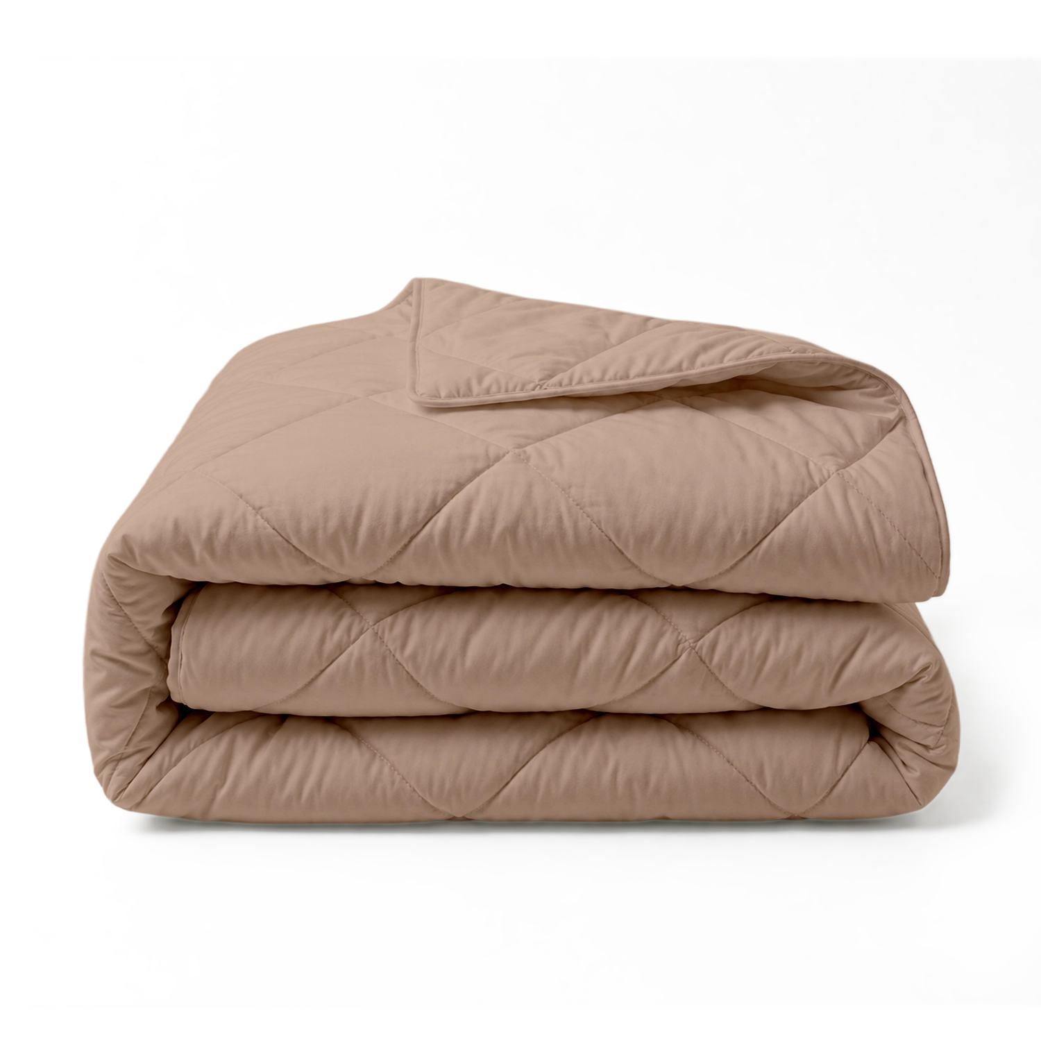 HappyBed Percal zomerdekbed van licht ademend katoen voor koel en comfortabel slapen