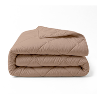 HappyBed Percal zomerdekbed van licht ademend katoen voor koel en comfortabel slapen