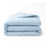 HappyBed Percal Zomerdekbed lichtblauw zomerdekbed van ademend percal katoen