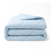 HappyBed Percal Zomerdekbed lichtblauw zomerdekbed van ademend percal katoen