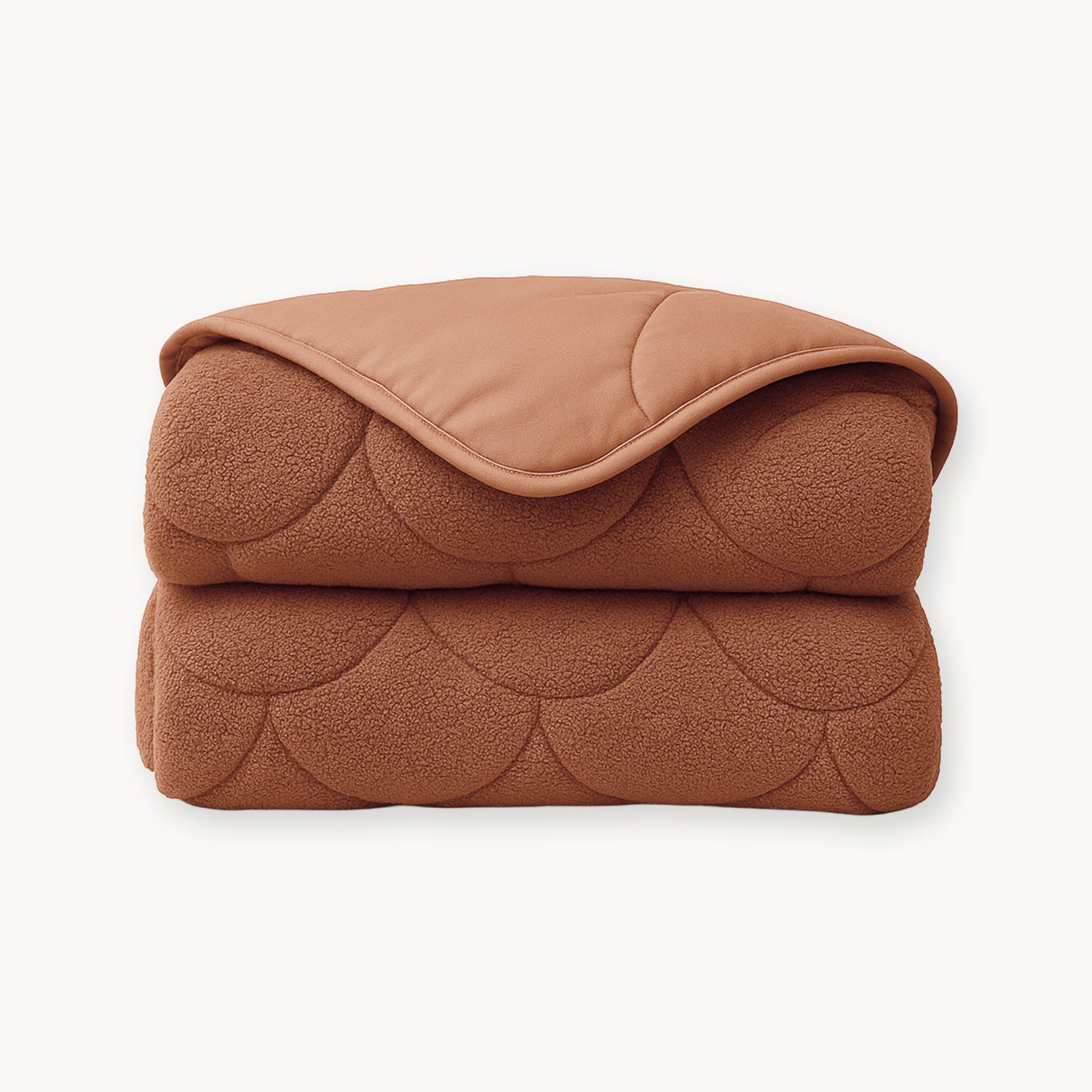 HappyBed Duvet | Teddy Mocca | For the whole year - SKU: 8717752094509