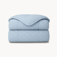 HappyBed Tufted dekbed voor het hele jaar - Ice Blue