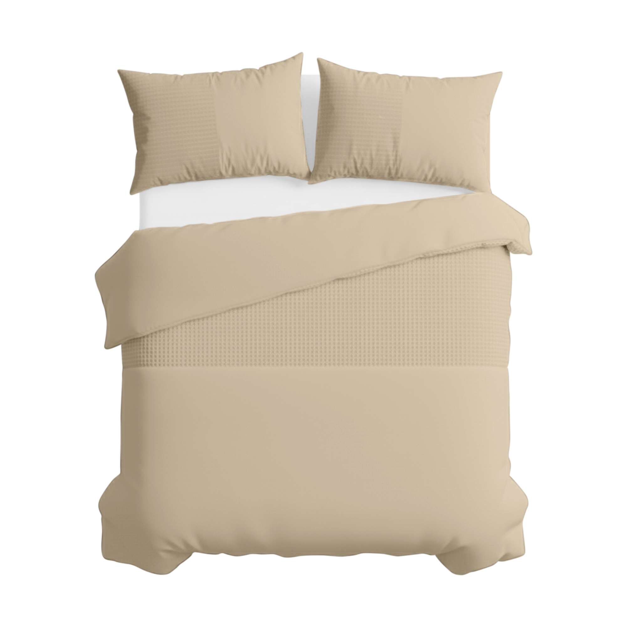 HappyBed Edredón | Wafel Sand | Para todo el año