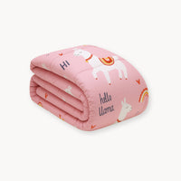 HappyBed Kids - Lizzy Lama - 100% cotton - Duvet for the whole year