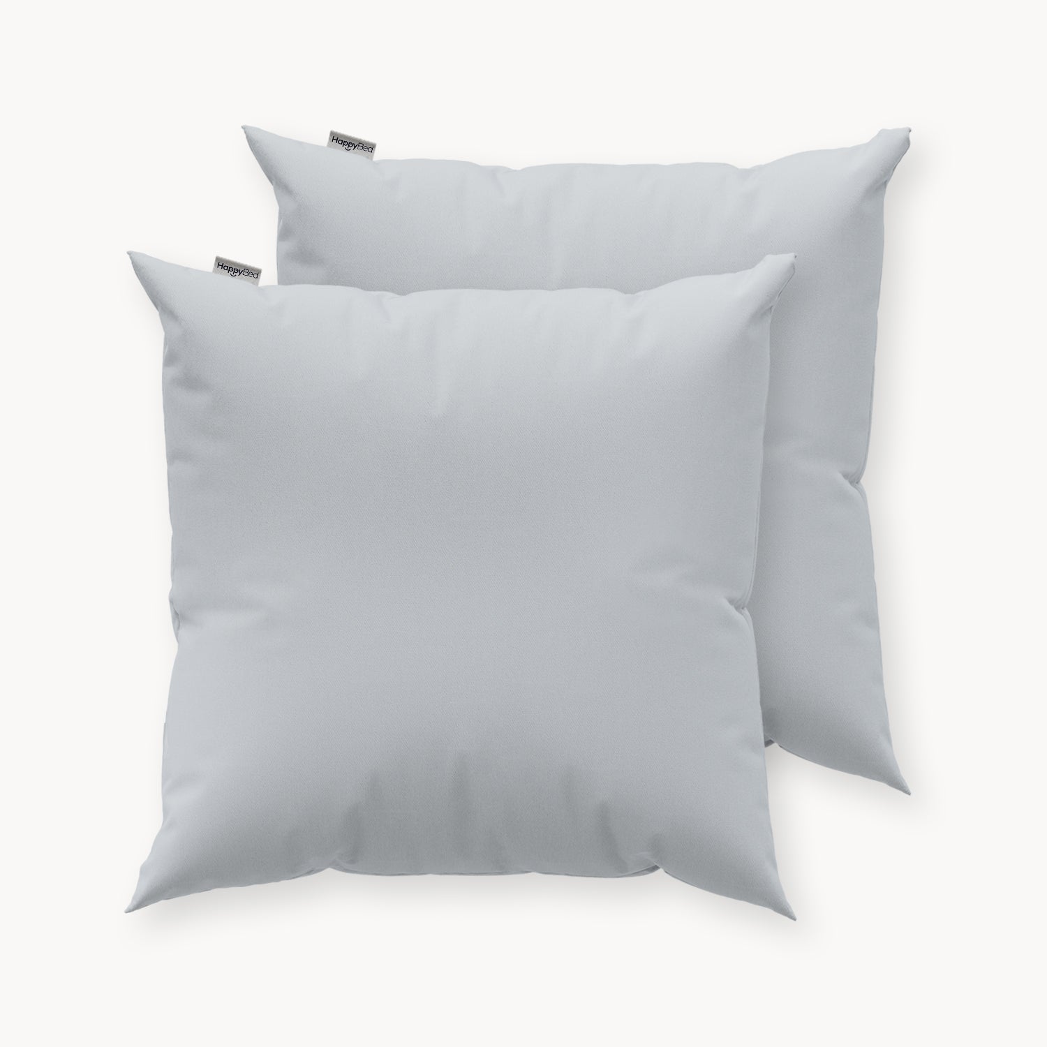 HappyBed Premium - Grey Kissenbezug 2 Stück - Perkal Baumwolle