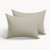 HappyBed Kissenbezüge | Taupe | 2er Set | 100% Mikrofaser