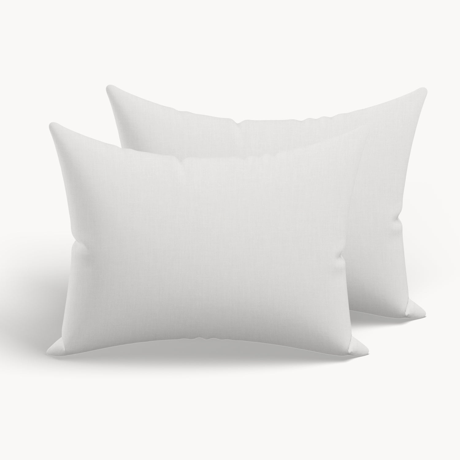 HappyBed Kissenbezug | Weiß | 2er Set | 100% Mikrofaser