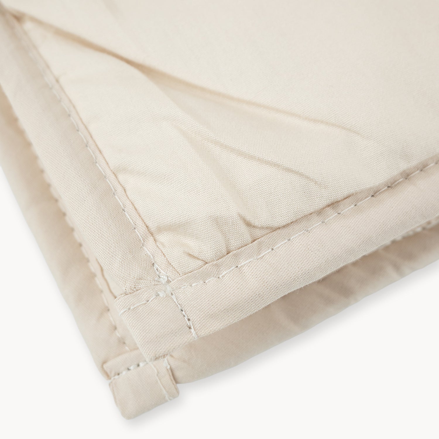 HappyBed Premium Bettdecke | Taupe | Für das ganze Jahr | 100% Perkal Baumwolle