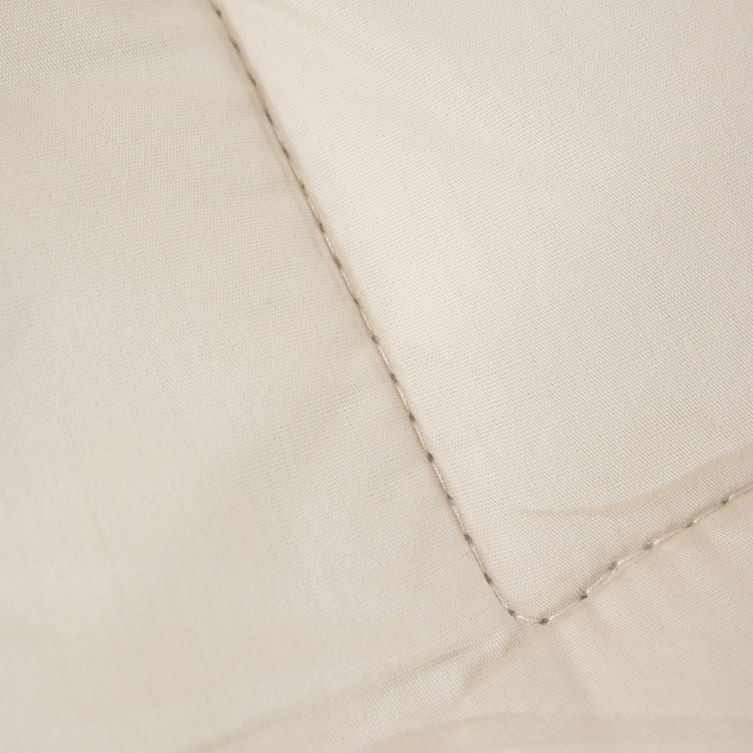 HappyBed Premium Bettdecke | Taupe | Für das ganze Jahr | 100% Perkal Baumwolle