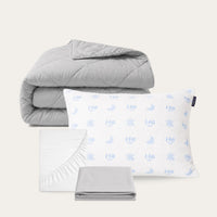 Summer sale bundel wasbaar dekbed in pebble grey kleur
