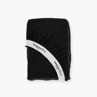 HappyBed Jersey hoeslaken - Black