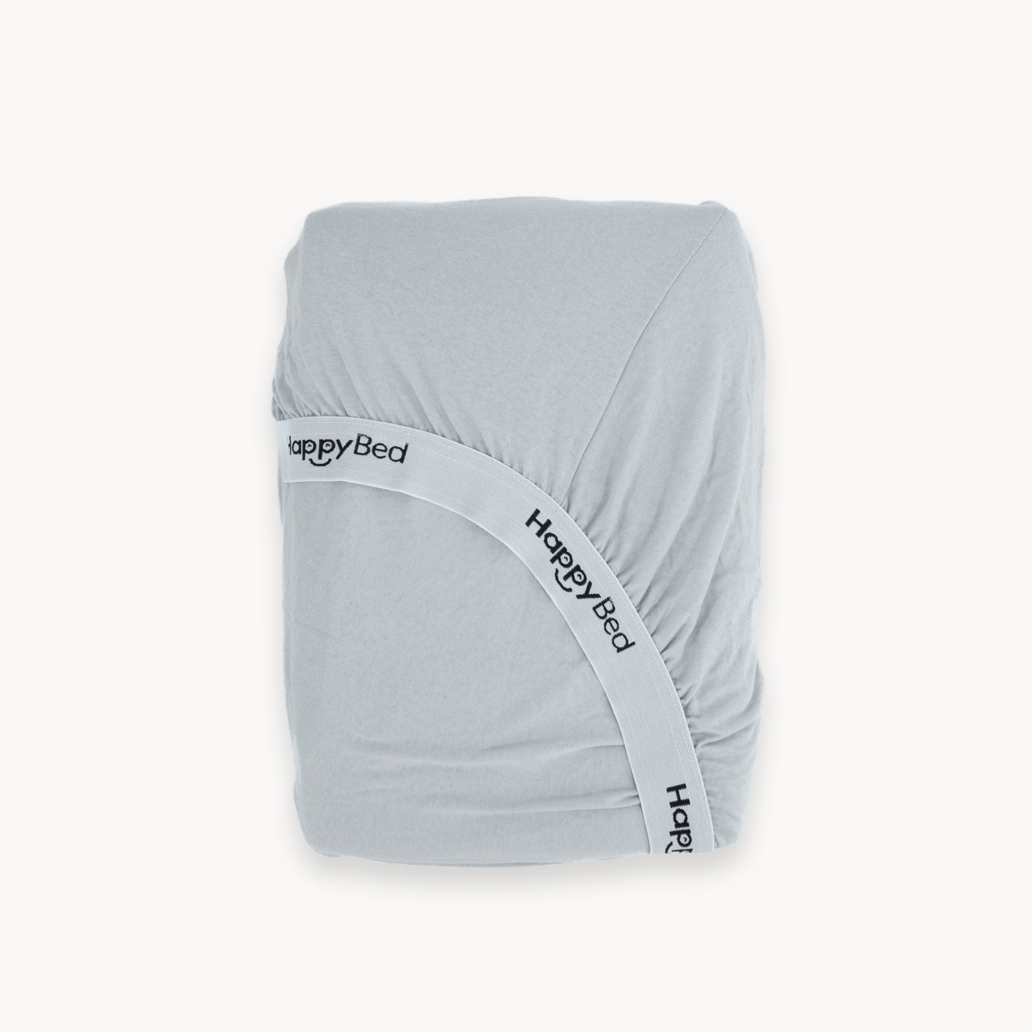 HappyBed Jersey fitted sheet - White - SKU: 8719023690267