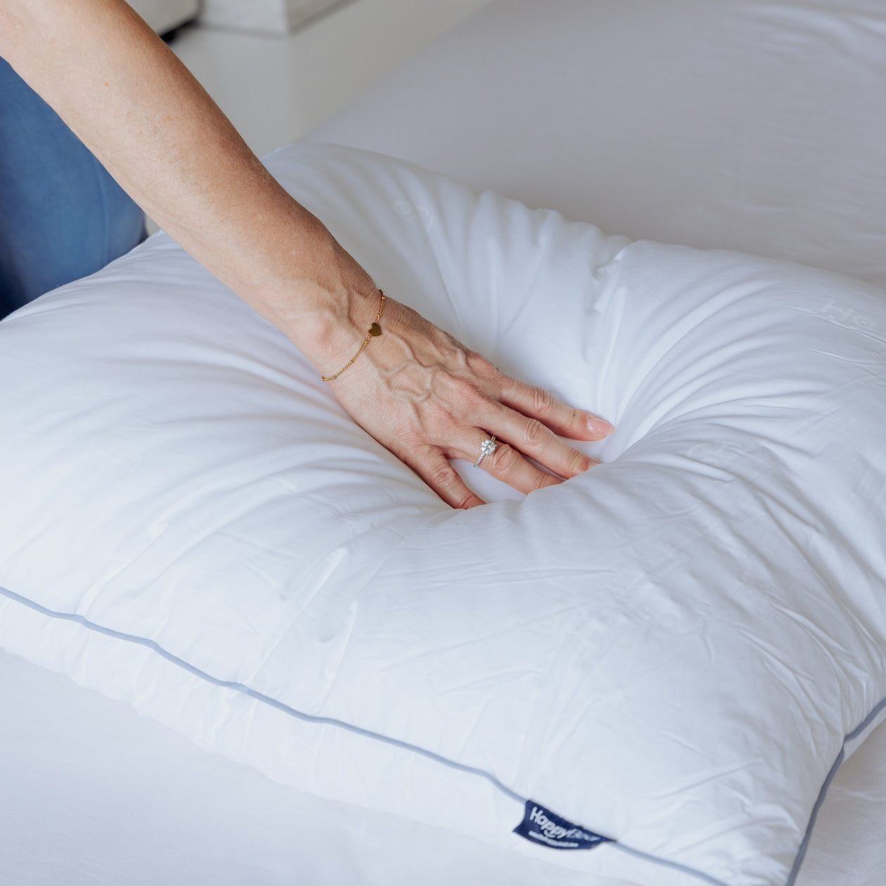 HappyBed | Hoofdkussen Deluxe | Percal katoen