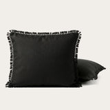 Set van 2 HappyBed Kussenslopen Ibiza Black scherpe details