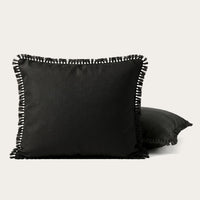 Set van 2 HappyBed Kussenslopen Ibiza Black scherpe details