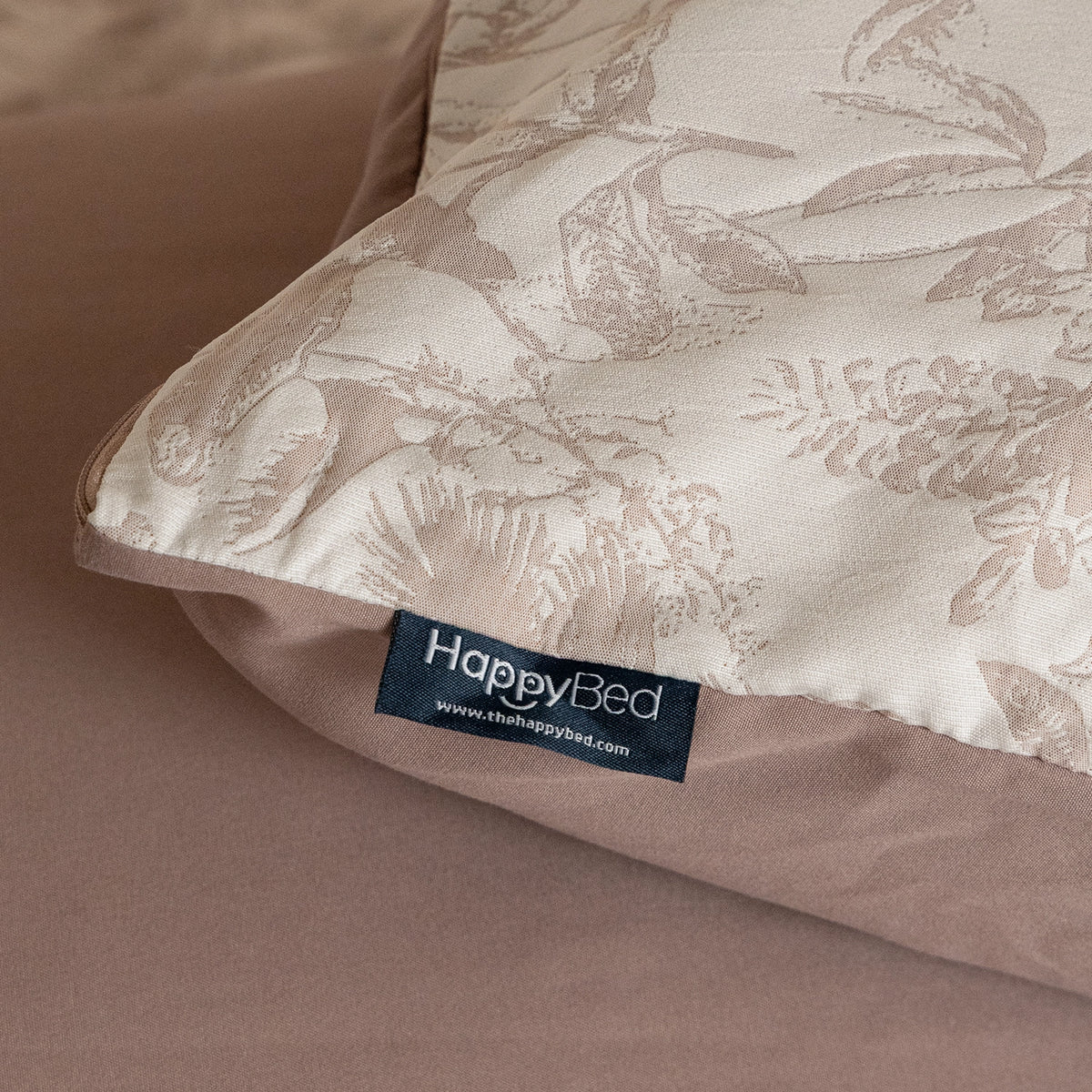 Kissenbezüge | Jacquard | Braun | Set mit 2