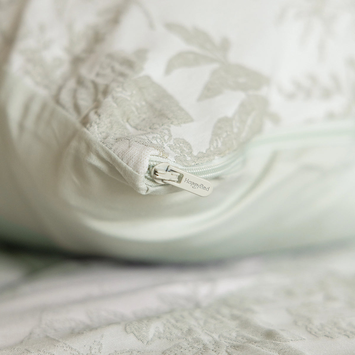 Kissenbezüge | Jacquard | Mint | Set mit 2