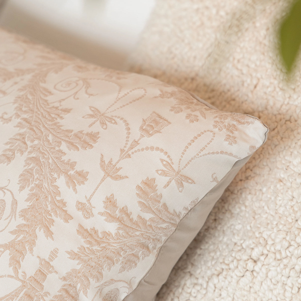Kissenbezüge | Jacquard | Taupe | 2er-Set