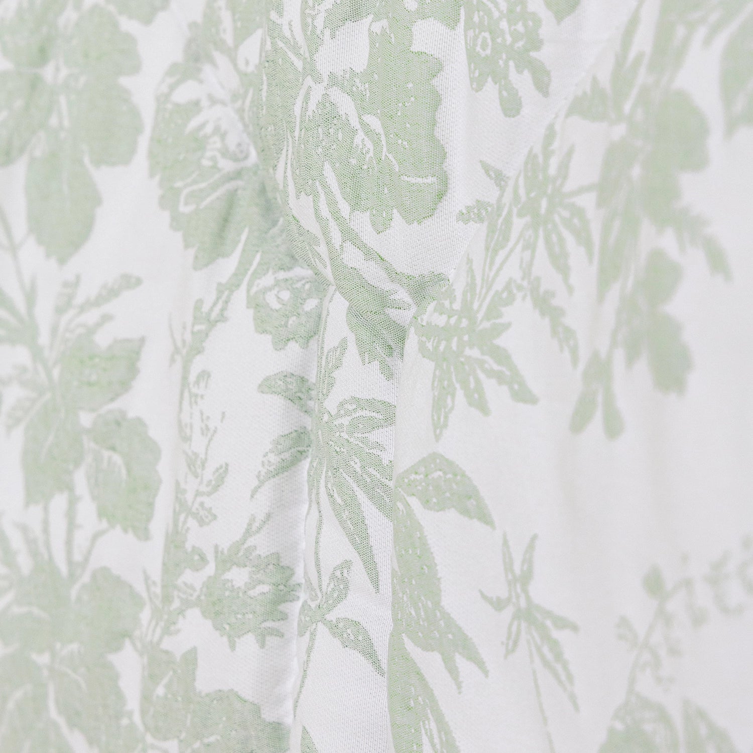 Couette 4 saisons lavable | jacquard | menthe