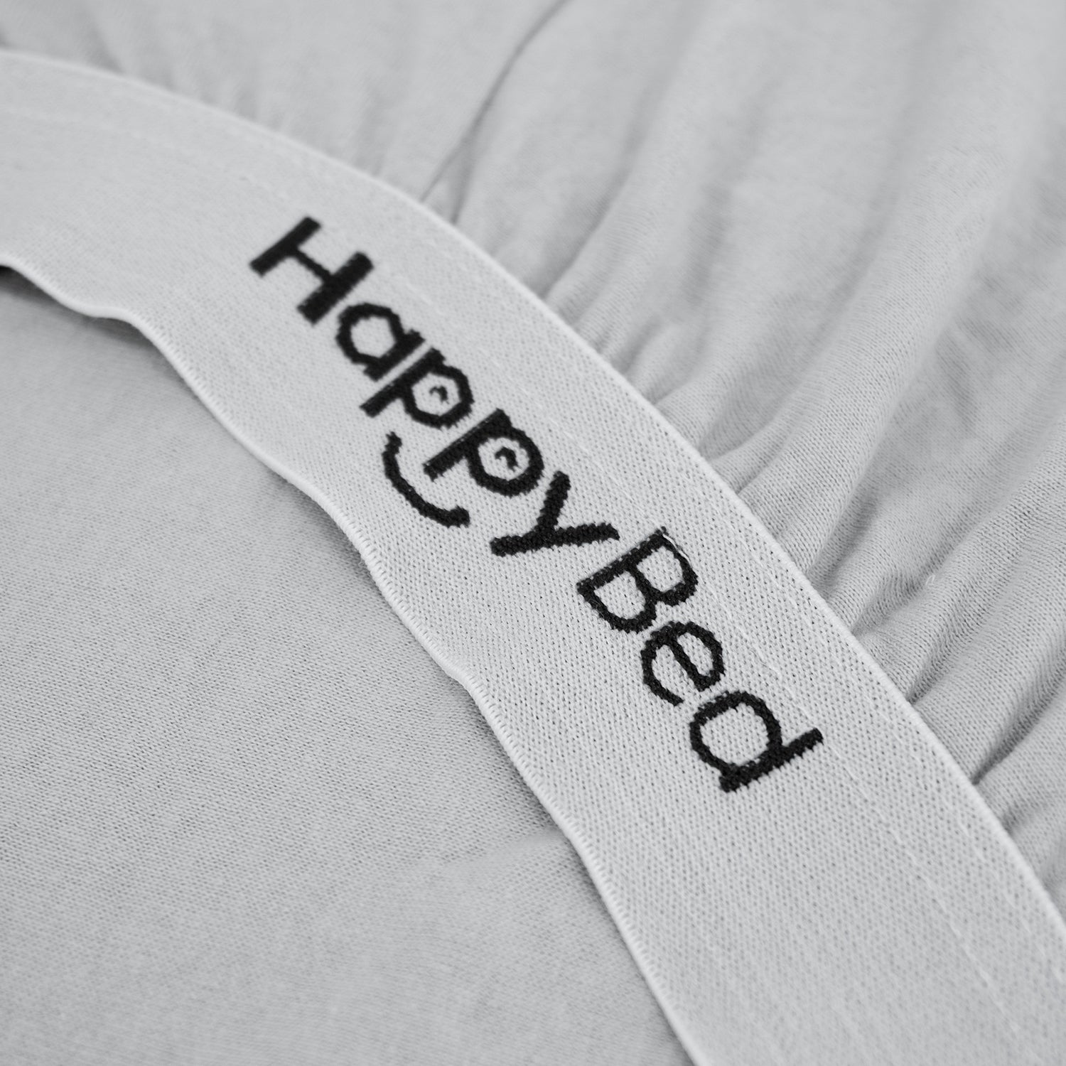 HappyBed Hoeslaken | Katoen | Jersey Grey