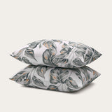 Set van 2 HappyBed kussenslopen met Jungle Plants design van zachte microvezel en rits sluiting
