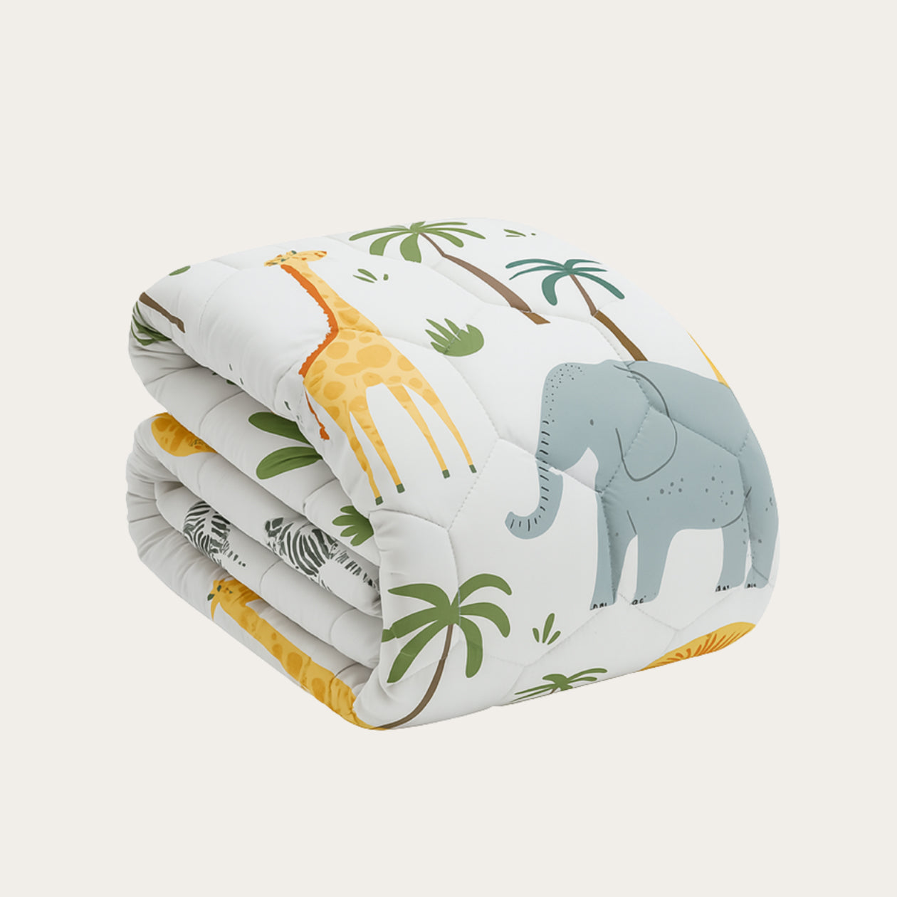 HappyBed Kids Dekbed | Eddy Elephant | Voor het hele jaar - SKU: 8721001724338