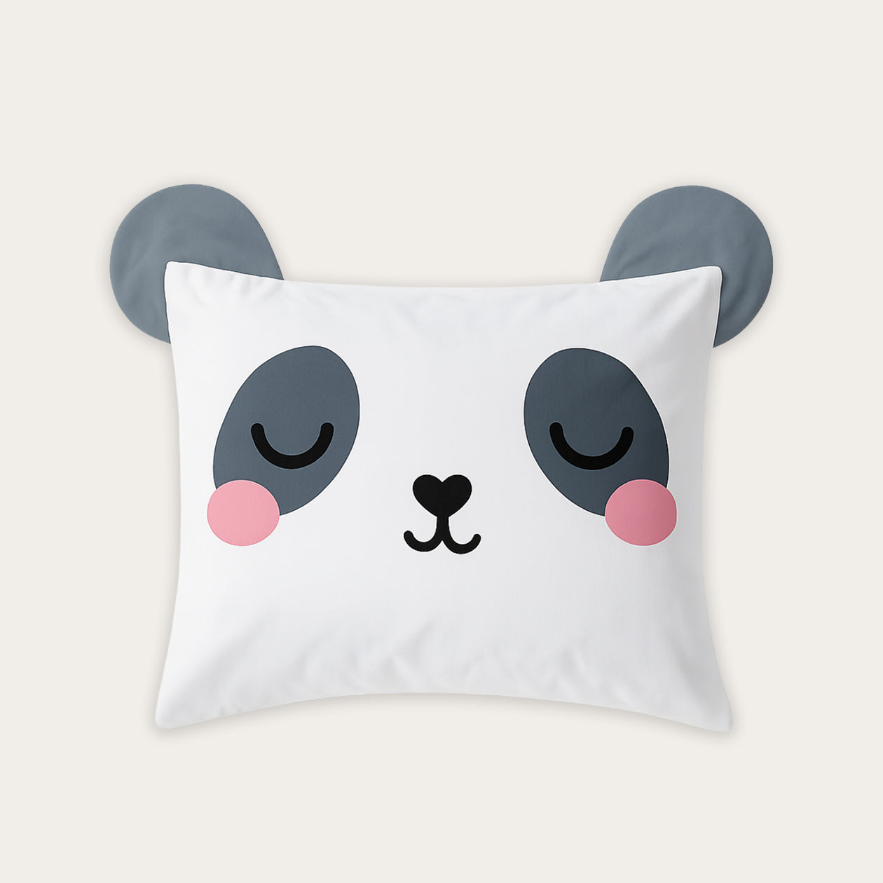 HappyBed Kids Kissenbezug | Peter Panda | 100% Baumwolle - SKU: 8721001724376