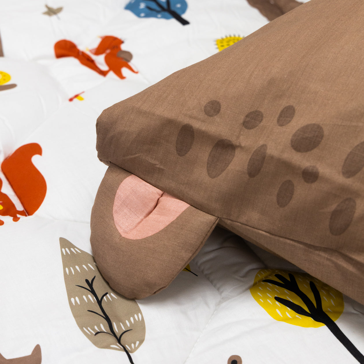 HappyBed Kids taie d'oreiller | Bobby Bear | 100% coton