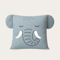 HappyBed Kids Eddy Elephant katoenen kussensloop met olifantendesign 60x70cm