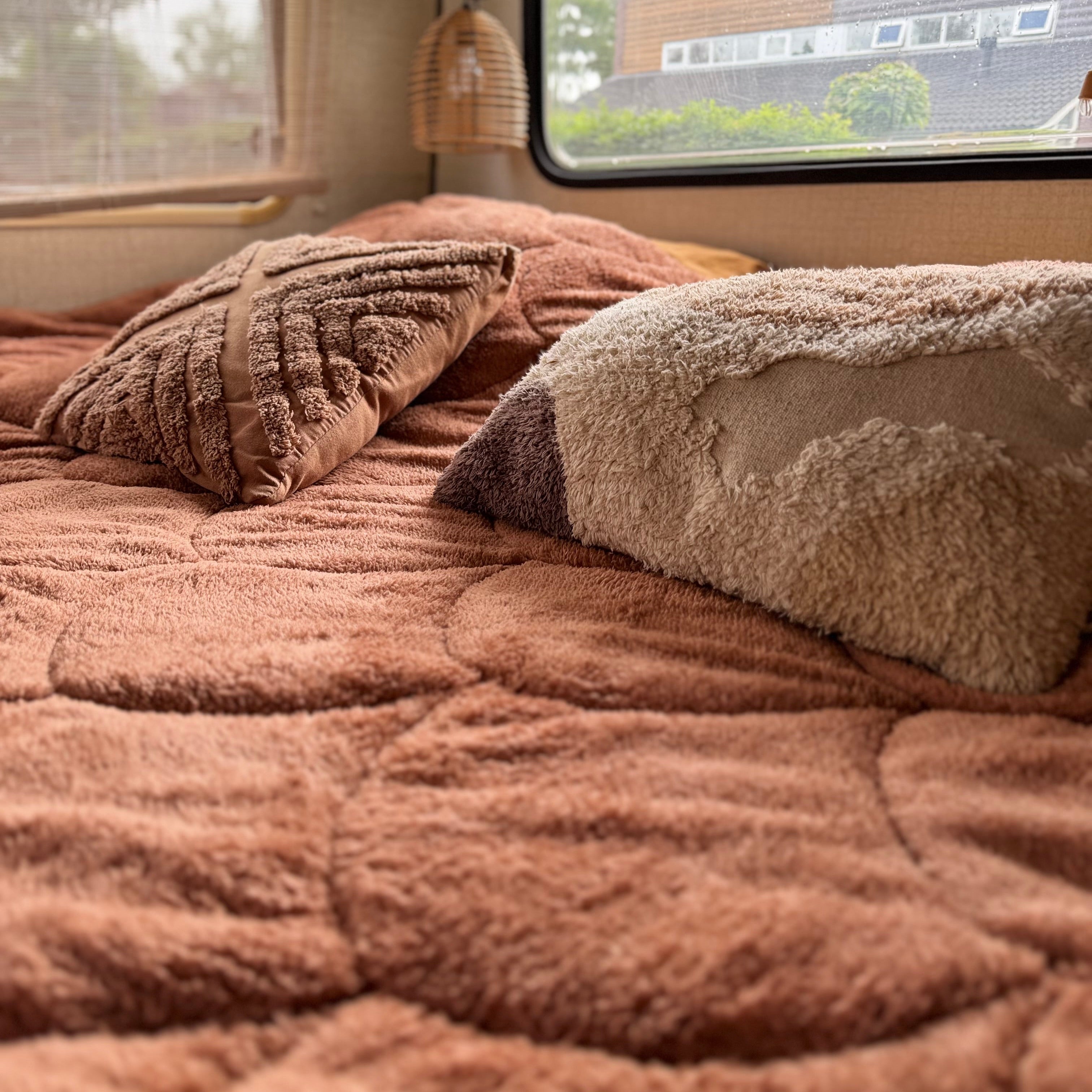 HappyBed Duvet | Teddy Mocca | For the whole year