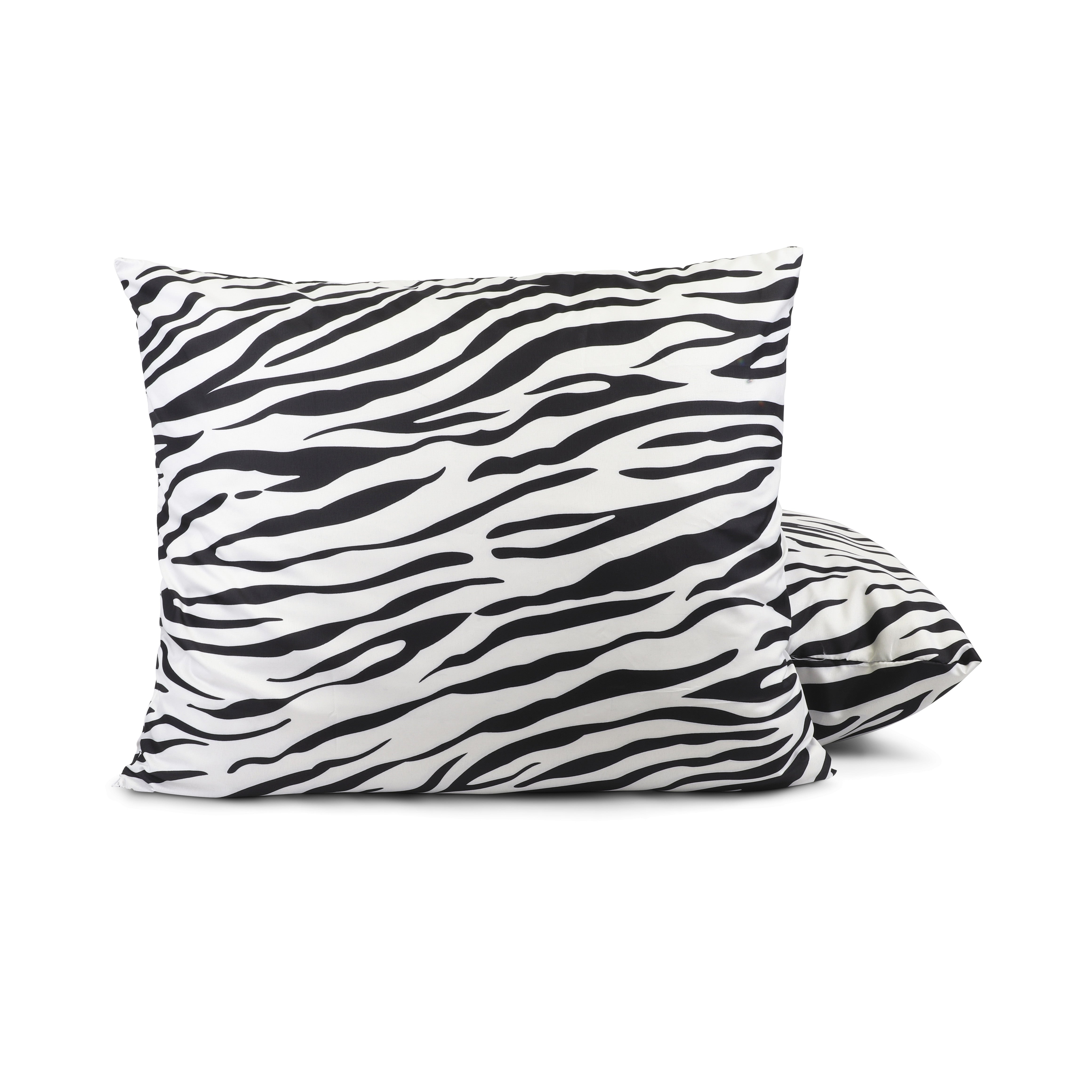 HappyBed | Zebra Pudebetræk sæt 2 dele - 60x70cm - Mikrofiber