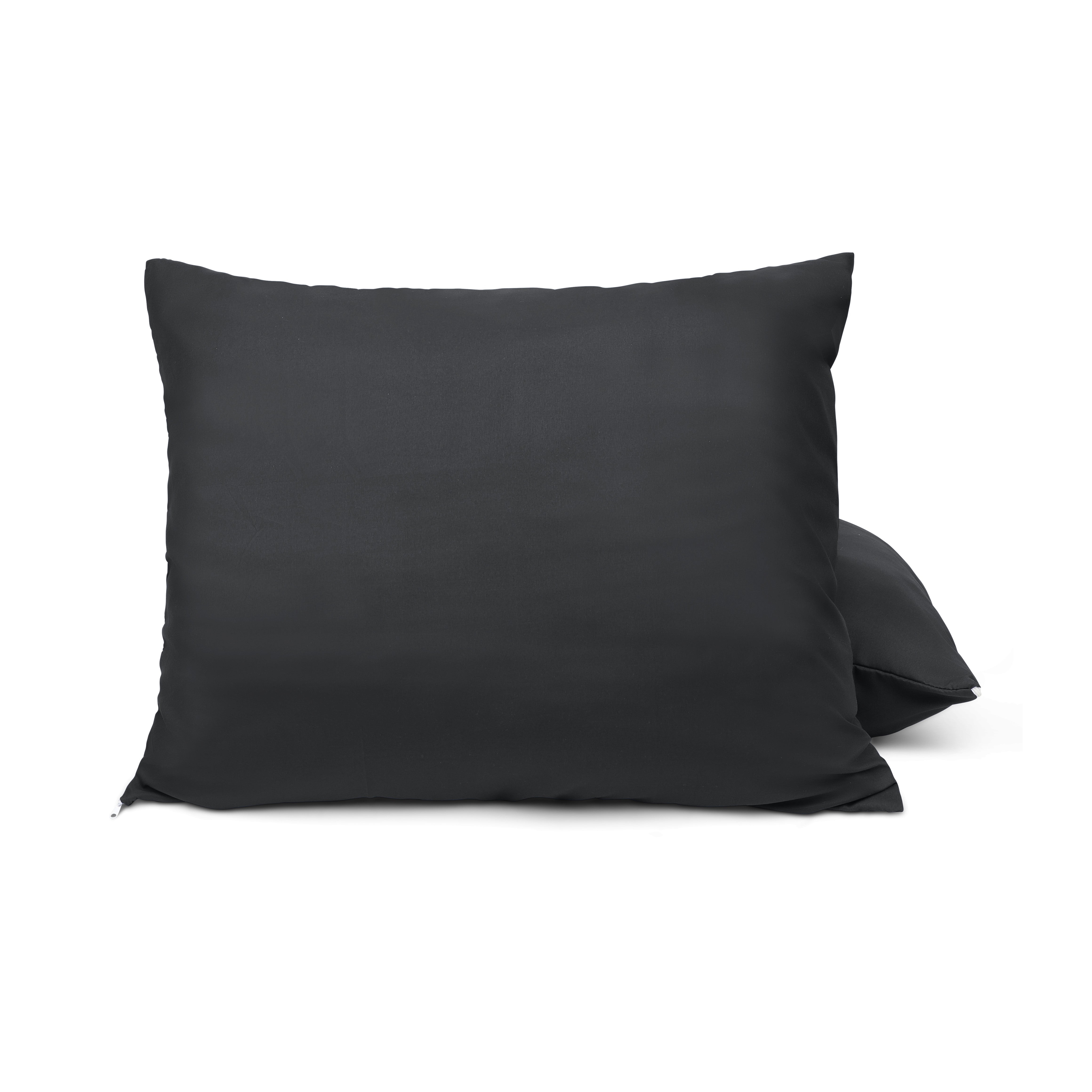 HappyBed Schwarze Kissenbezug-Set 2 Stück