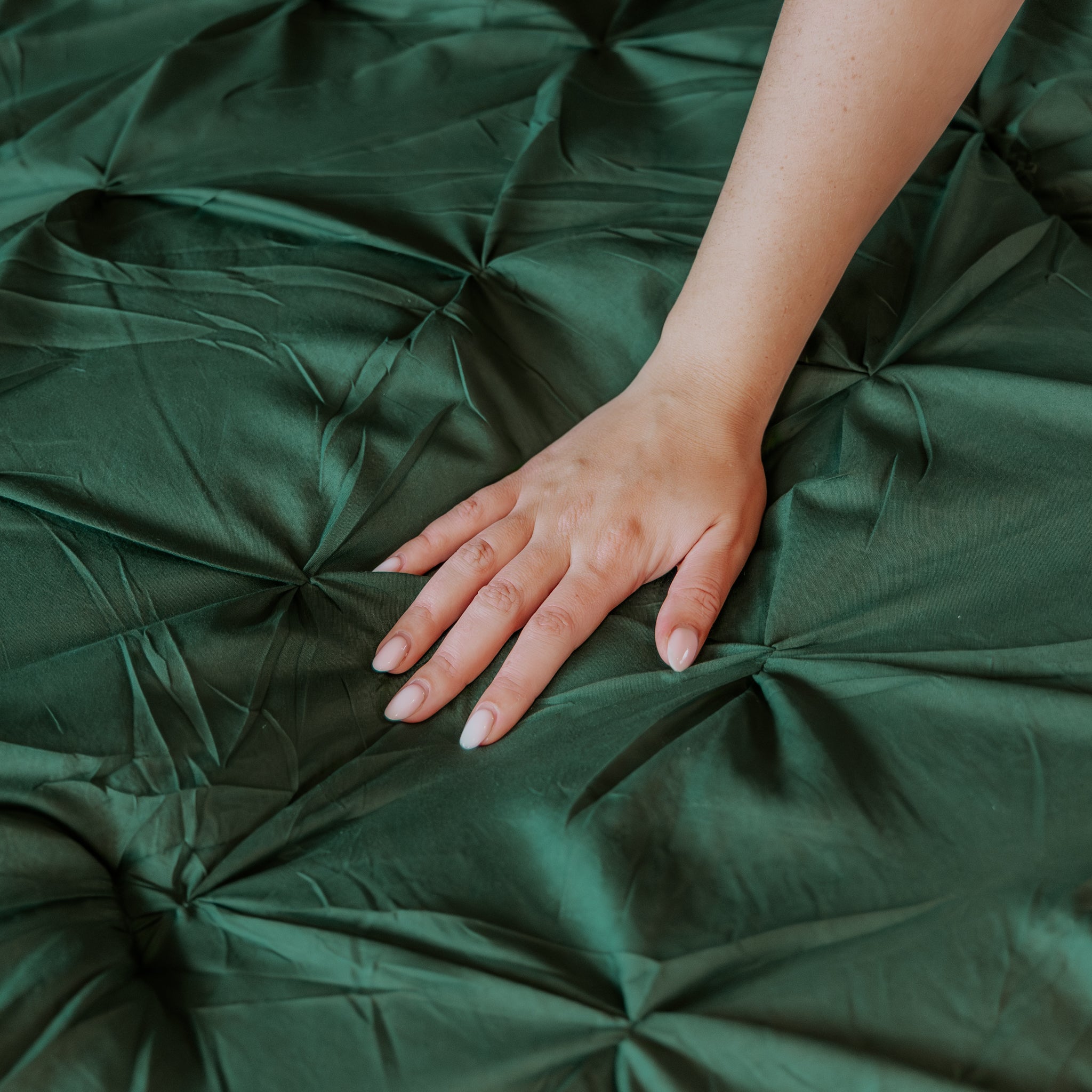 HappyBed Duvet | Grand Fold Imperial Moss | For year-round use