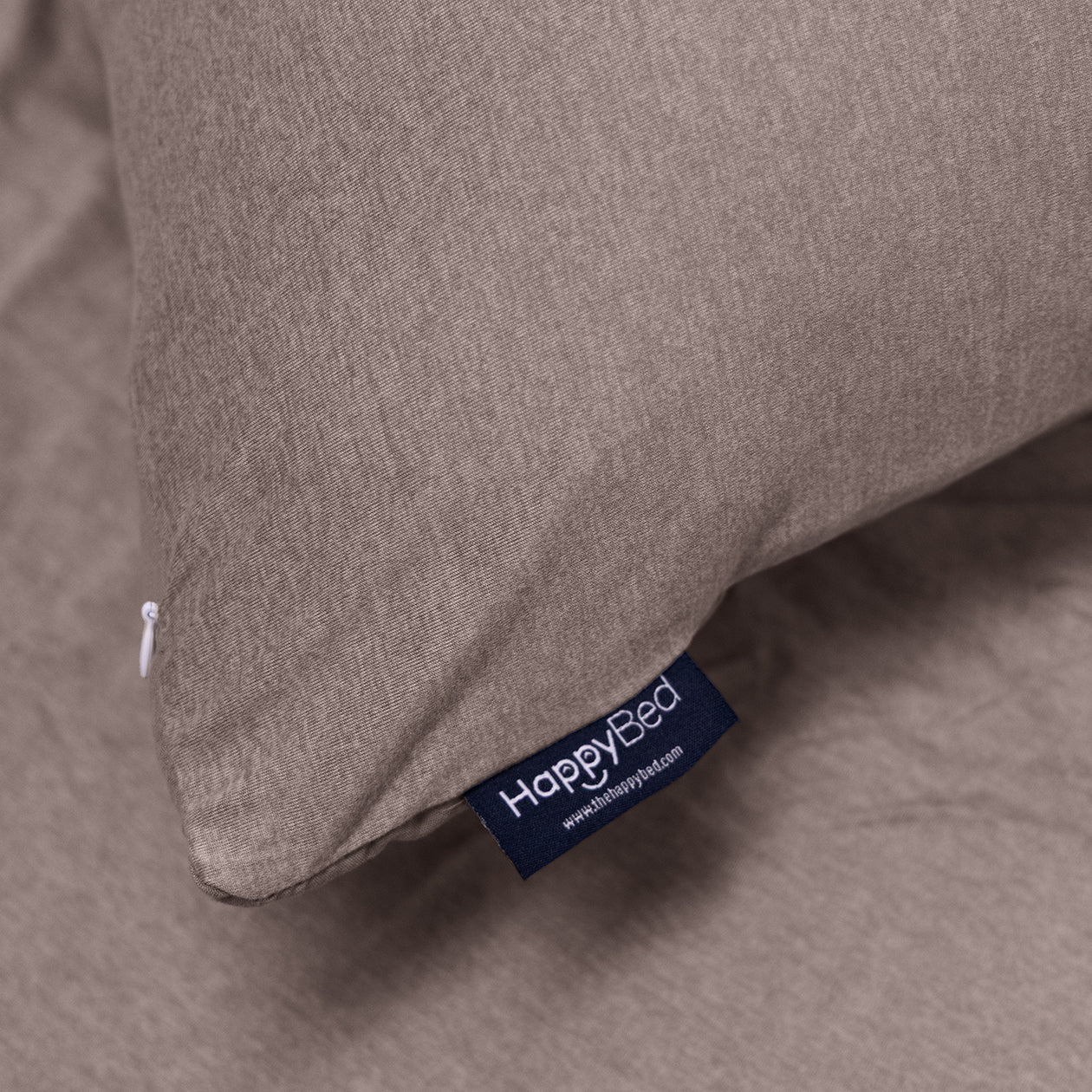 HappyBed Jersey Pillowcase | Anthracite | Set of 2