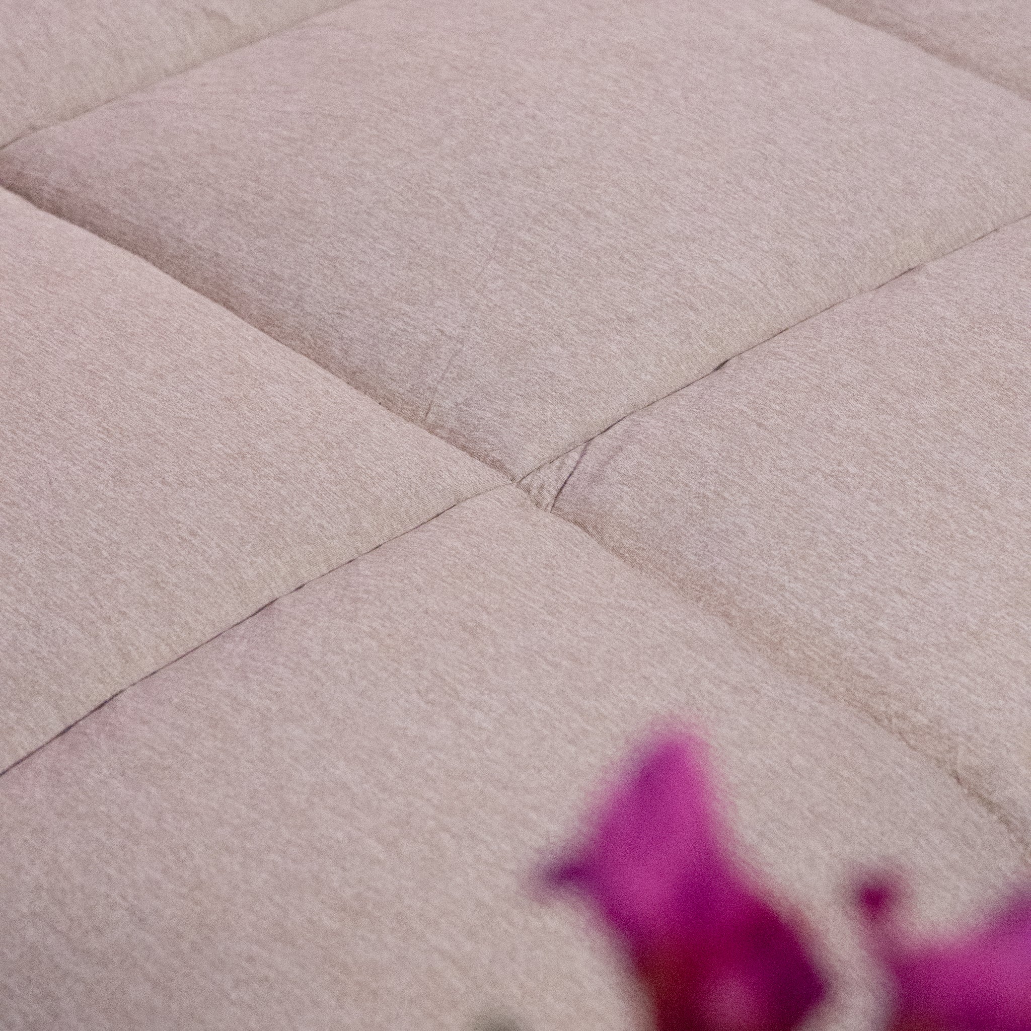 HappyBed Couette | Jersey Taupe | Pour toute l'année