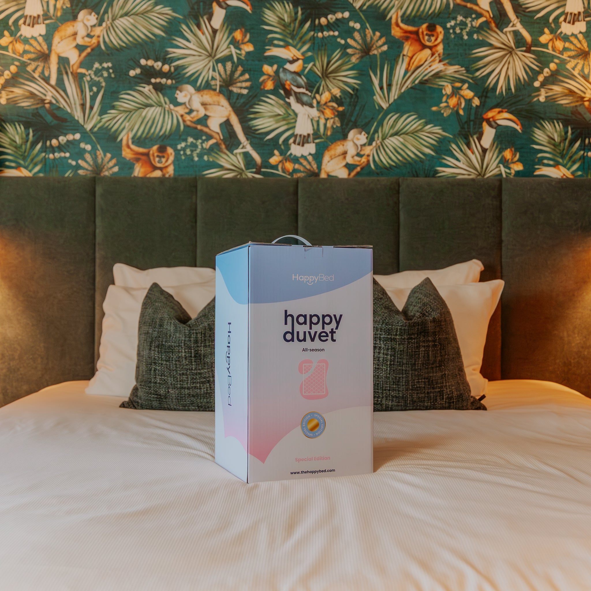 HappyBed Duvet | Grand Fold Umber | For all seasons