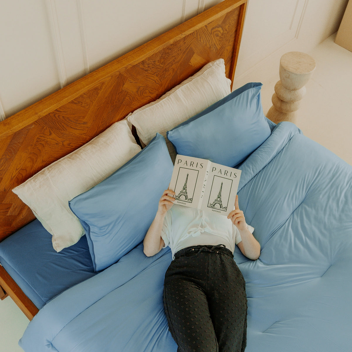 Washable All Season Duvet | Marshmallow | Blue