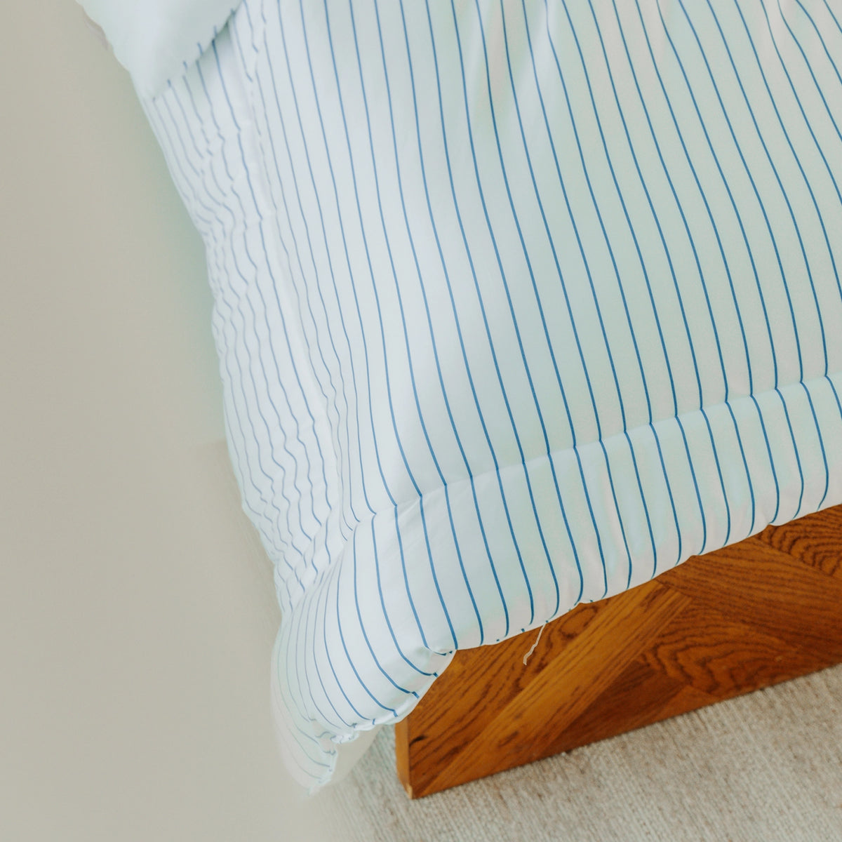 Washable All Season Duvet | Marshmallow | Coastal Stripes