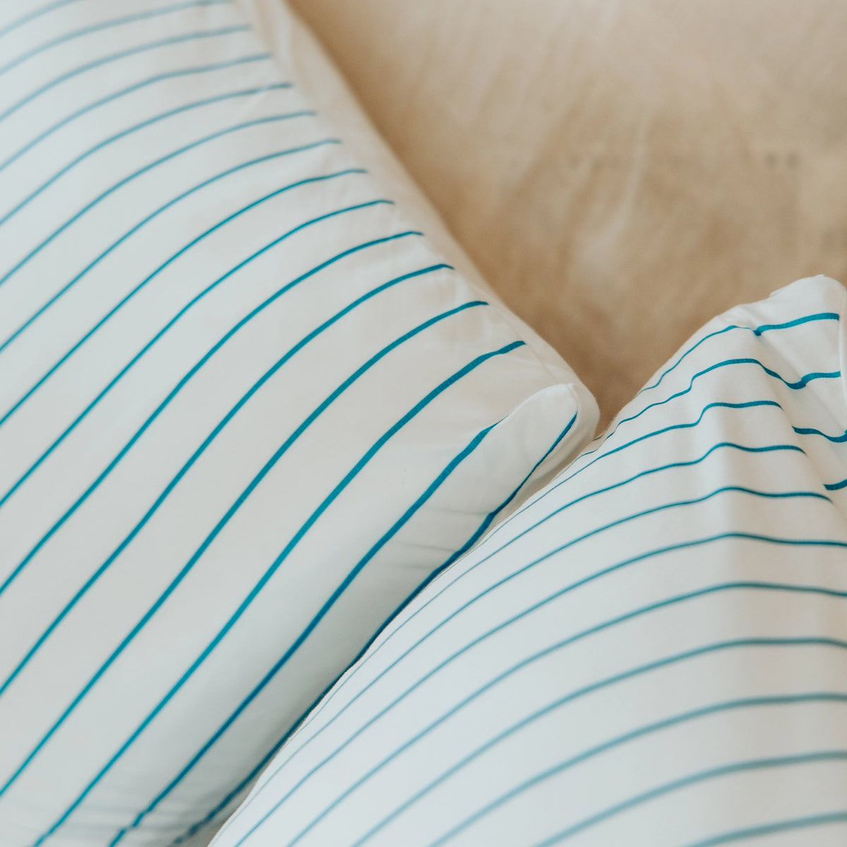 Pillowcases | Marshmallow | Coastal Stripes