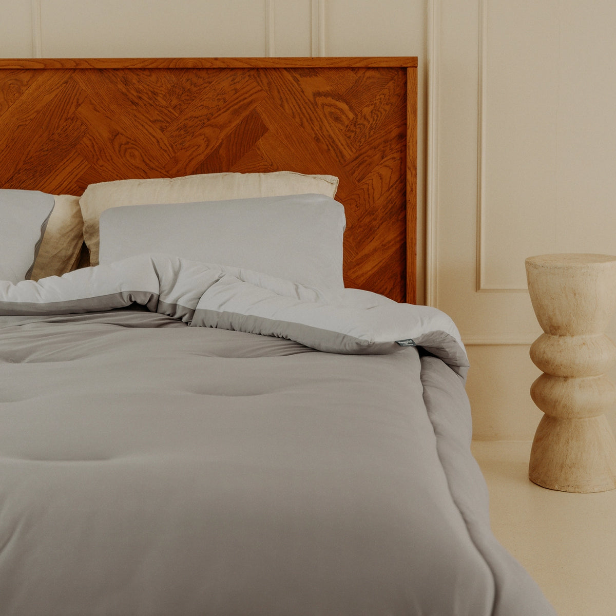 Pudebetræk|Marshmallow|Grå