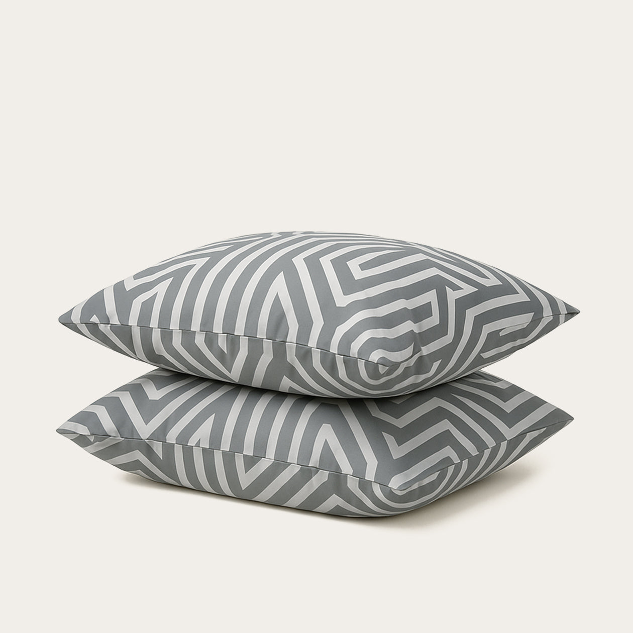 HappyBed Kussensloop | Mechano | Set van 2 | 100% Katoen - SKU: 8721001721870