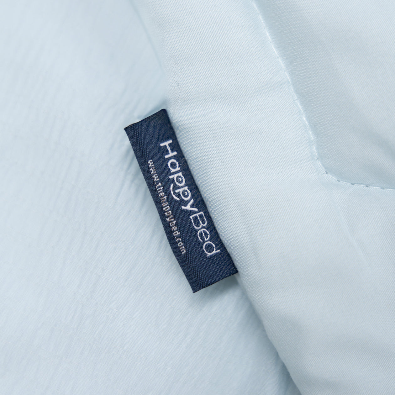 HappyBed Mousseline Light Blue - Duvet for the whole year