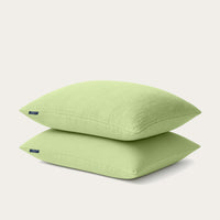 HappyBed Pillowcase | Muslin Light Green | Set of 2