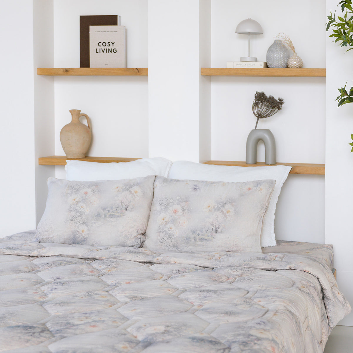 Fitted Sheet| Flowers| Cotton Linen