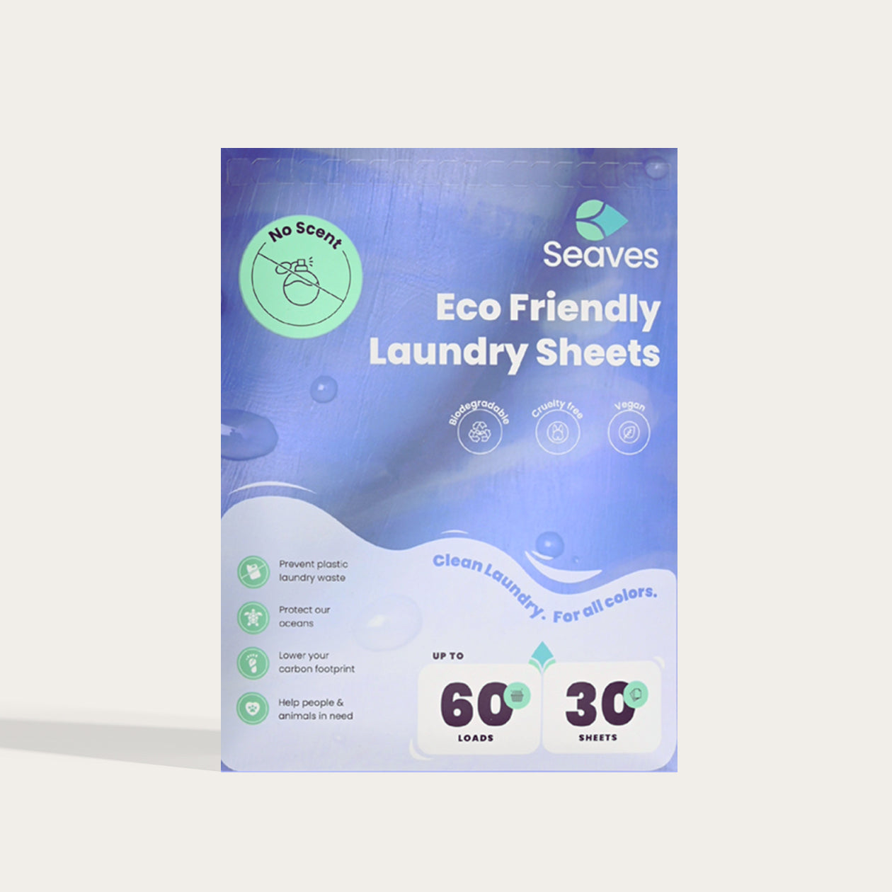 Seaves Wasstrips | No-scent - SKU: 8721001724512
